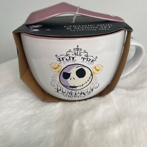 *NEW* Disney The Nightmare Before Christmas Ceramic Mug & Spoon Set